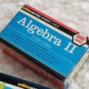 Spark Notes Flash Cards: Algebra II